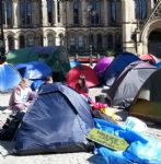 Albert Square Homeless Camp Manchester
